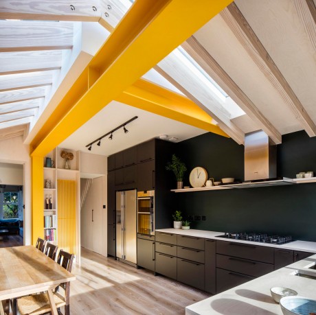 Yellow Steel House